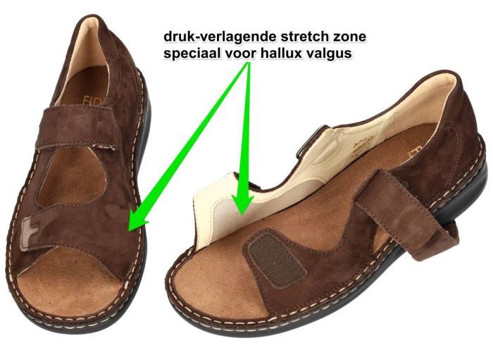 Fidelio Hallux 366033 HALLUX HANNO H½ sandalen bruin