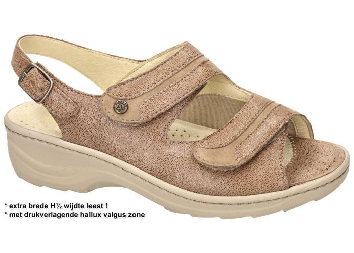 Fidelio Hallux 236024 Hallux HEDI H sandalen bruin licht