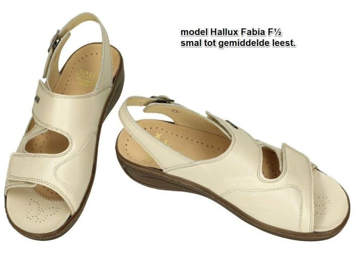Fidelio Hallux 434114 HALLUX FABIA F½ sandalen crÈme