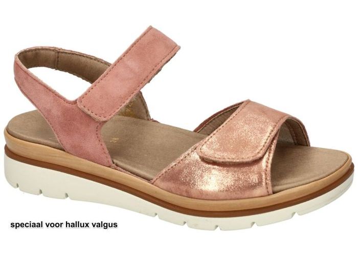 Damesschoenen Fidelio Hallux SANDALEN 595023 HALLUX GLORY G½ Perzik Roze