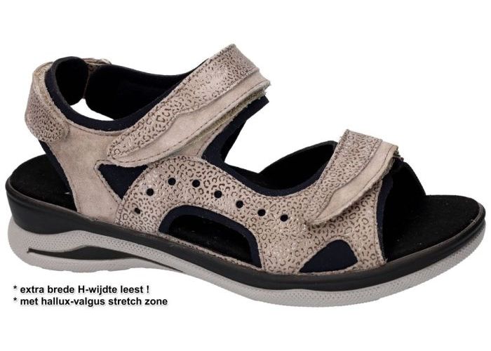 Fidelio Hallux 496032 HALLUX HILLY (H) sandalen taupe