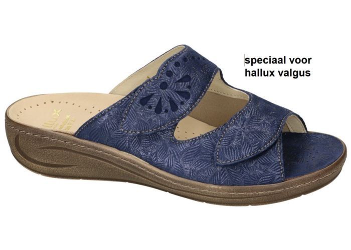 Fidelio Hallux 434029 HALLUX FABIA (F½) slippers & muiltjes blauw