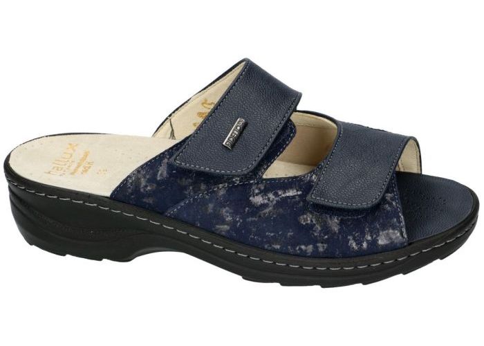 Fidelio Hallux 33702 HEDI (H½) slippers & muiltjes blauw donker