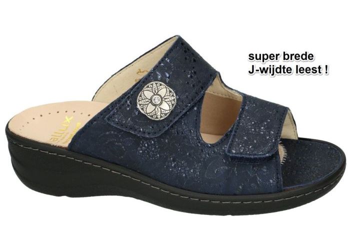 Fidelio Hallux 45003 HALLUX JESSY (J) slippers & muiltjes blauw donker