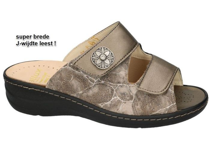 Fidelio Hallux 456003 JESSY (J) slippers & muiltjes brons