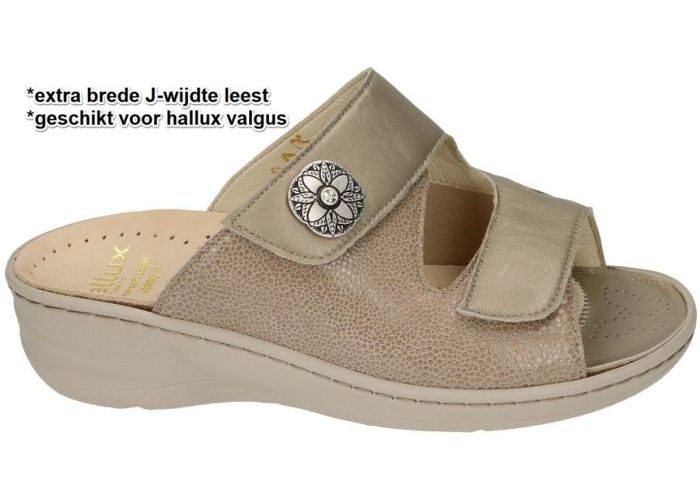 Fidelio Hallux 456003 JESSY (J) slippers & muiltjes goud
