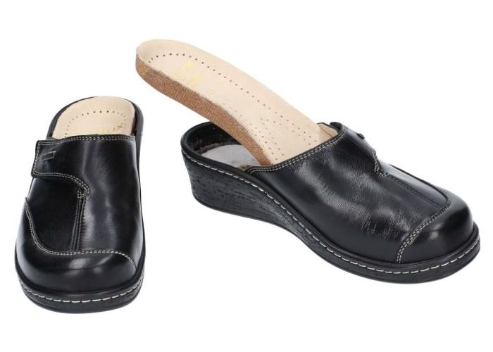 Fidelio Hallux 33526 Hanni H slippers & muiltjes zwart