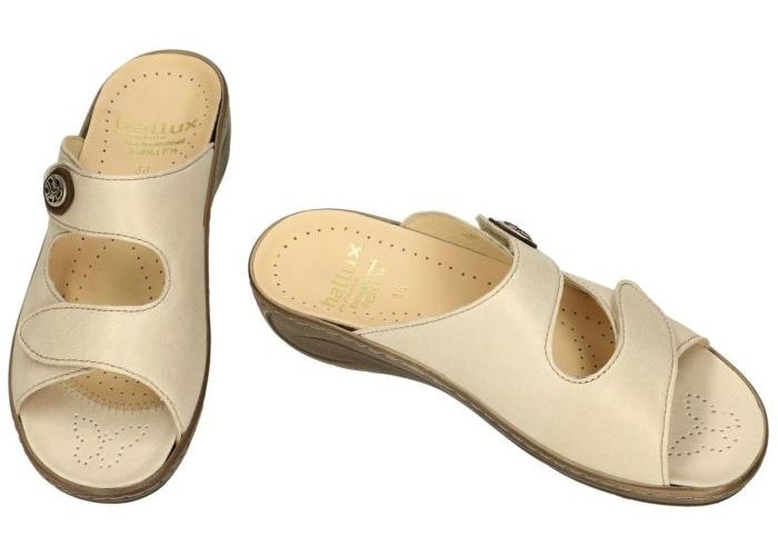 Fidelio Hallux 434115 HALLUX FABIA (F½) slippers & muiltjes beige