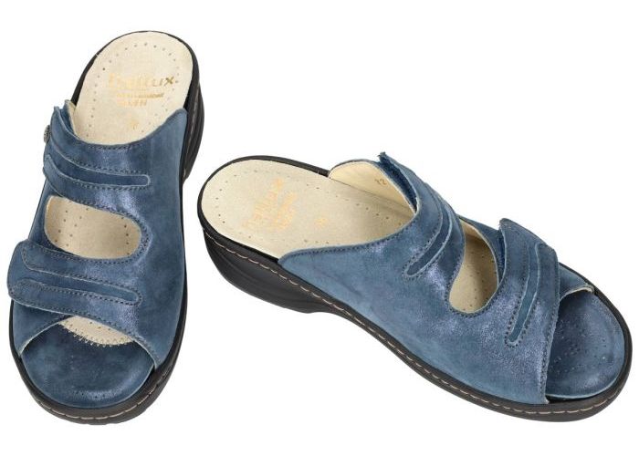 Fidelio Hallux 236023 HALLUX HEDI (H) slippers & muiltjes blauw