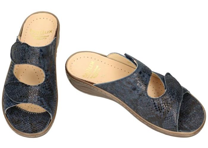 Fidelio Hallux 434029 HALLUX FABIA (F½) slippers & muiltjes blauw donker