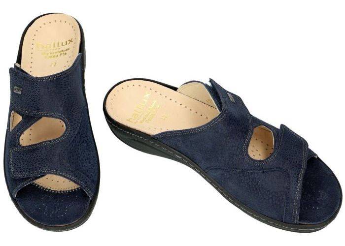 Fidelio Hallux 434113 HALLUX FABIA (F½) slippers & muiltjes blauw donker