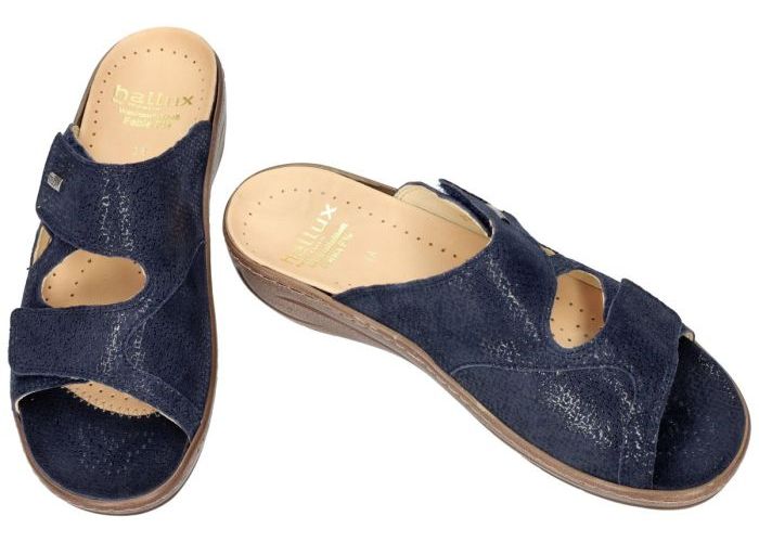 Fidelio Hallux 434133 HALLUX FABIA (F½) slippers & muiltjes blauw donker