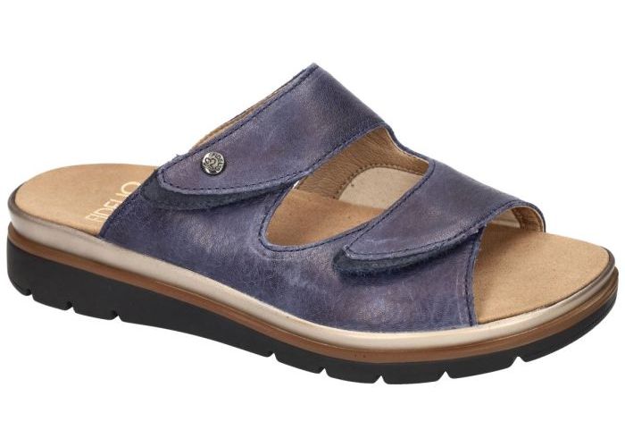 Damesschoenen Fidelio Hallux SLIPPERS & MUILTJES 595020 HALLUX GLORY (G½) Blauw Donker