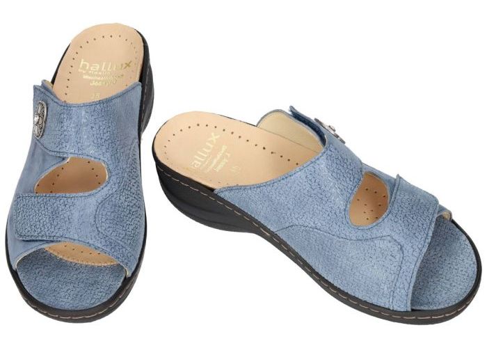 Fidelio Hallux 456003 HALLUX JESSY (J) slippers & muiltjes blauw licht