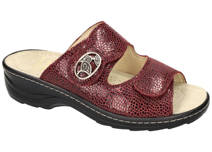 Fidelio Hallux 234112  Soft-Line HEDI H slippers & muiltjes bordeaux