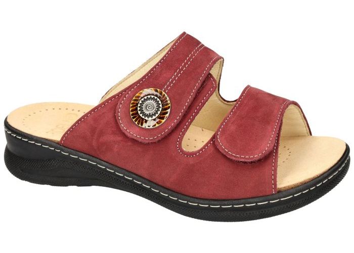Fidelio Hallux 496031  HILLY H slippers & muiltjes bordeaux