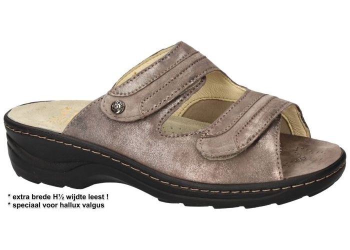 Fidelio Hallux 236023 HALLUX HEDI (H) slippers & muiltjes brons