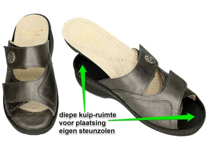 Fidelio Hallux 236031 HALLUX HEDI (H) slippers & muiltjes brons