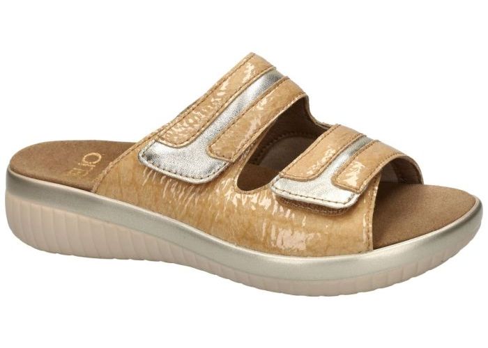 Fidelio Hallux 586020 HALLUX HELENA (H) slippers & muiltjes camel