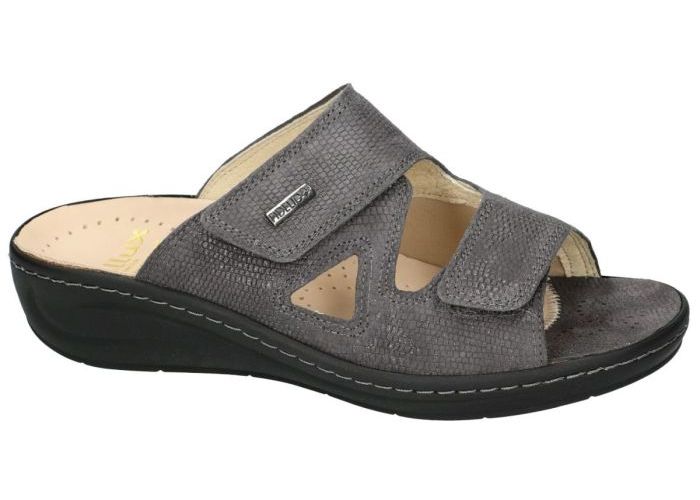 Fidelio Hallux 434113 HALLUX FABIA (F½) slippers & muiltjes grijs  donker