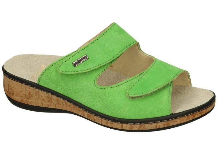 Fidelio Hallux 245012 Soft-Line GERDA G slippers & muiltjes groen