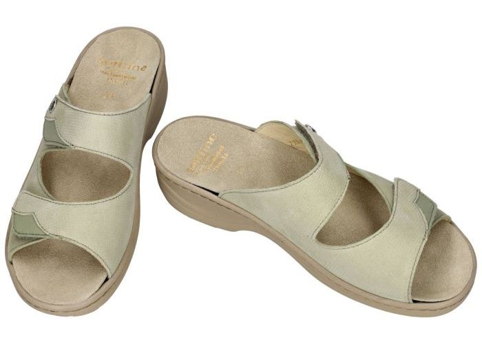 Fidelio Hallux 234013 Soft-Line HEDI (H) slippers & muiltjes groen licht