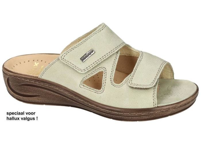 Damesschoenen Fidelio Hallux SLIPPERS & MUILTJES 434133 HALLUX FABIA (F½) Groen Licht