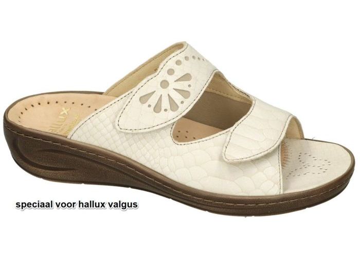 Fidelio Hallux 434029 HALLUX FABIA (F½) slippers & muiltjes off-white-crÈme-ivoorkleur