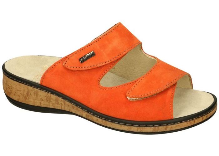 Fidelio Hallux 245012 Soft-Line GERDA G slippers & muiltjes oranje