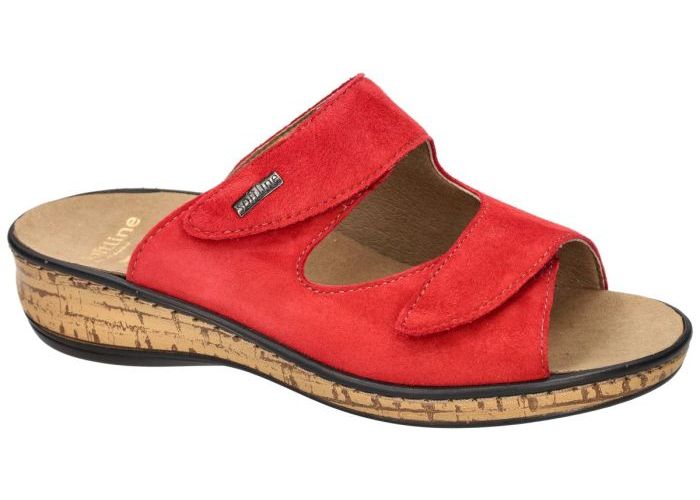 Fidelio Hallux 245012 Soft-Line GERDA G slippers & muiltjes rood