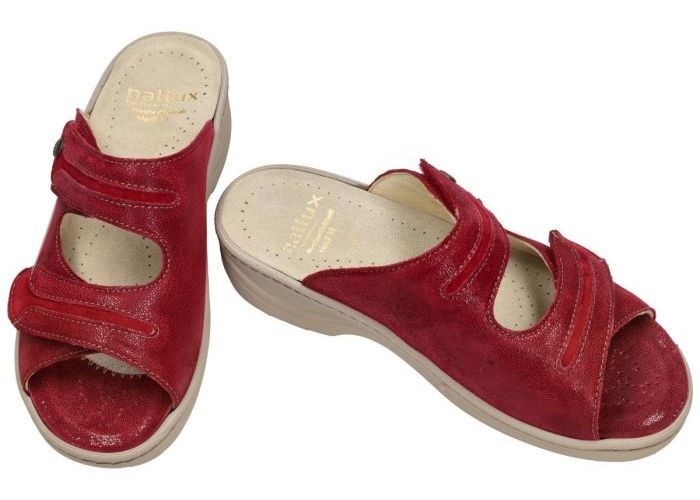 Fidelio Hallux 236023 HALLUX HEDI (H) slippers & muiltjes rood donker
