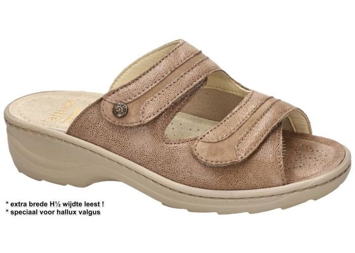 Fidelio Hallux 236023 HALLUX HEDI (H) slippers & muiltjes taupe