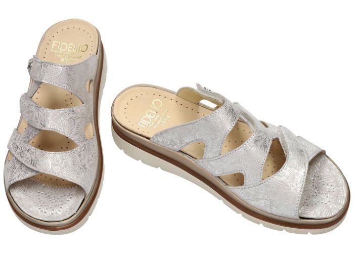 Fidelio Hallux 595001 FIDELIO GLORY G½ slippers & muiltjes zilver