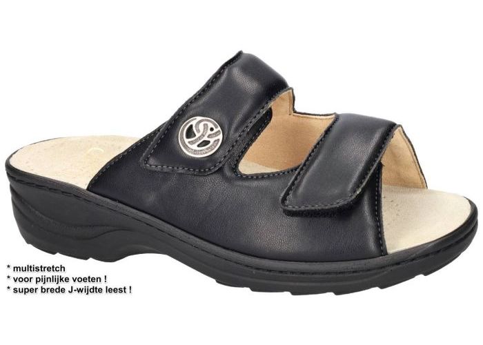 Fidelio Hallux 237031 HALLUX HEDI (J) slippers & muiltjes zwart