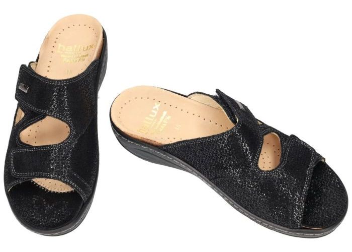 Fidelio Hallux 434133 HALLUX FABIA (F½) slippers & muiltjes zwart