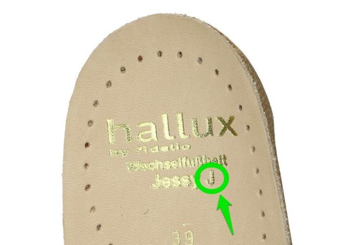 Fidelio Hallux 456003 HALLUX JESSY (J) slippers & muiltjes zwart