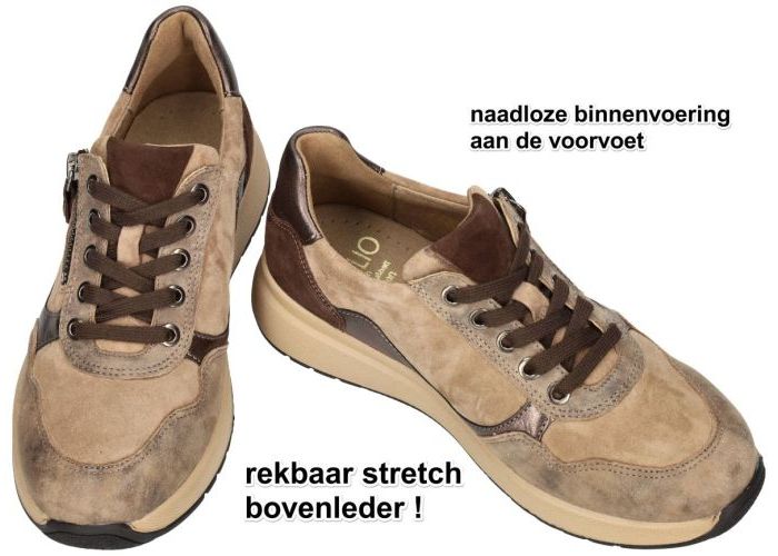 Fidelio Hallux 566111  MULTISTRETCH HEAVEN H sneakers  taupe