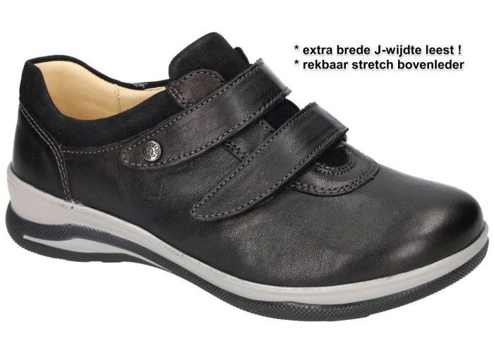 Fidelio Hallux 387102 MULTISTRETCH JALEY J sneakers  zwart