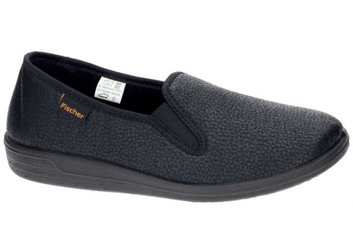 Herenschoenen Fischer PANTOFFEL GESLOTEN 204124 Zwart