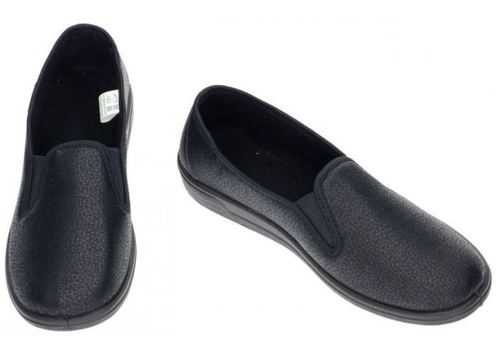 Fischer 8961 pantoffel gesloten zwart