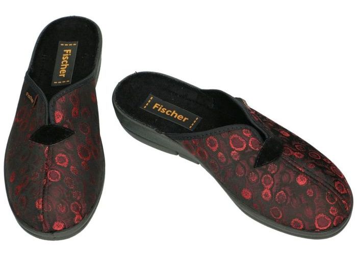 Fischer 203620 pantoffels bordeaux