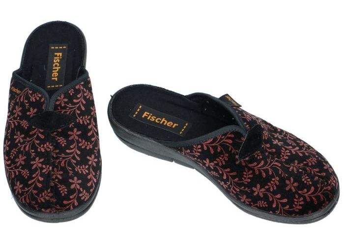 Fischer 203623 pantoffels bordeaux