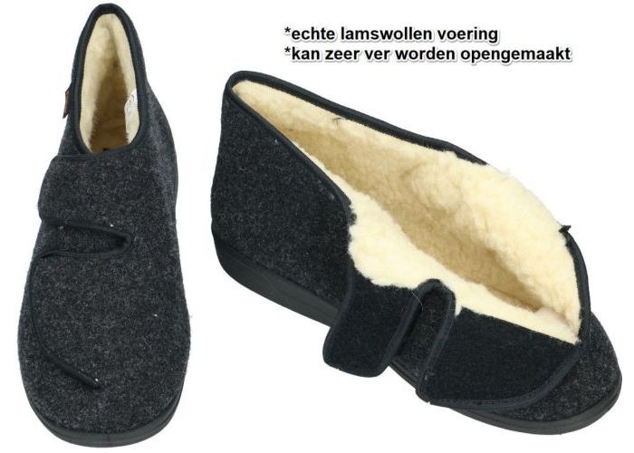 Fischer 204156 pantoffels & slippers zwart