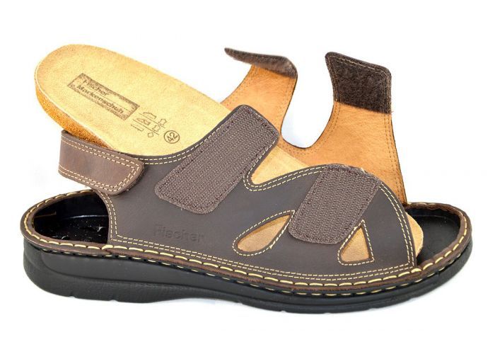 Fischer 19756 sandalen bruin donker
