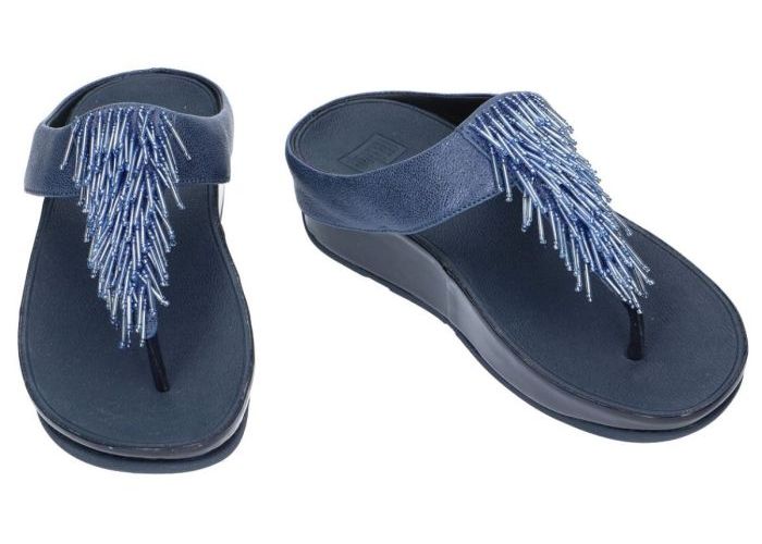 Fitflop 336-003 CHA CHA slippers & muiltjes blauw