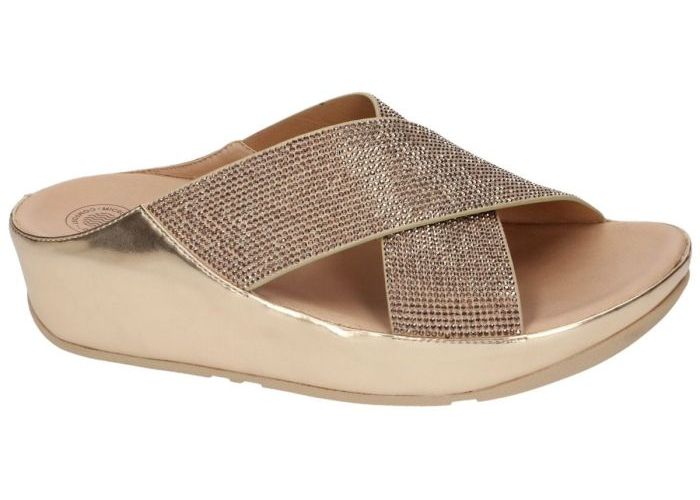 Fitflop B35-323 Crystall Slide slippers & muiltjes goud