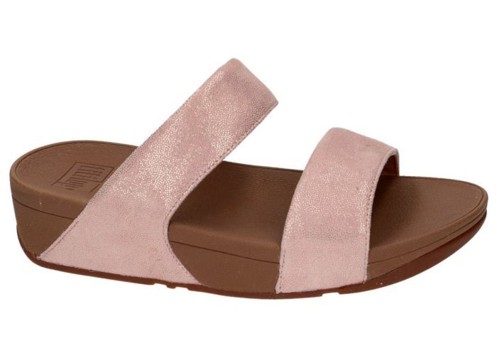 Fitflop H68-323-040 Shimmy Suede Slide slippers & muiltjes roze