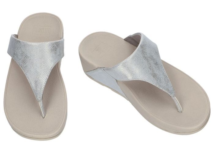 Fitflop K64-578 Lulu ToeThong slippers & muiltjes zilver
