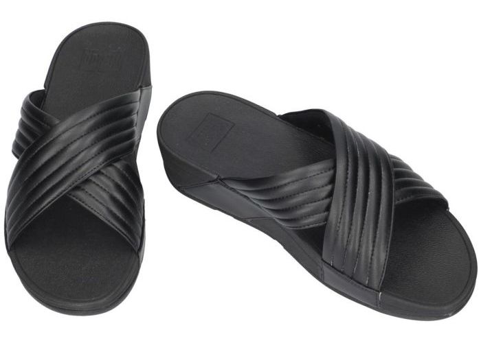Fitflop LULU PADDED slide slippers & muiltjes zwart
