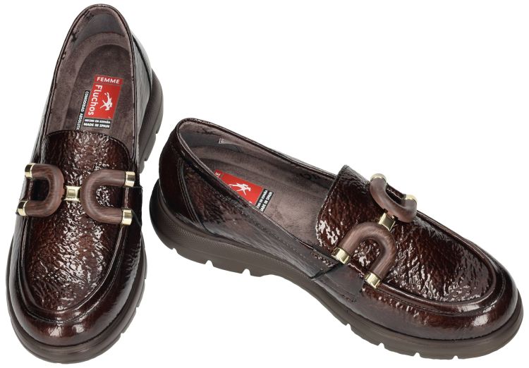 Fluchos GLADIS F2514 ballerina's & mocassins bruin donker